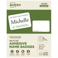 thumbnail image 1 of Avery EcoFriendly Name Tags, 2-1/3" x 3-3/8", 400ct (45395), 1 of 9