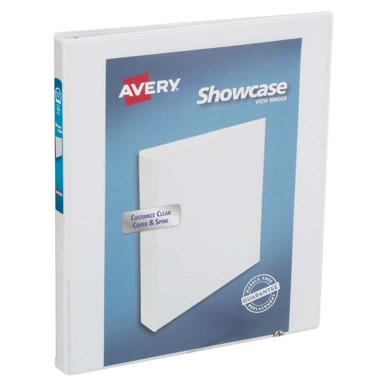 Avery Showcase Economy View Binder with Round Rings