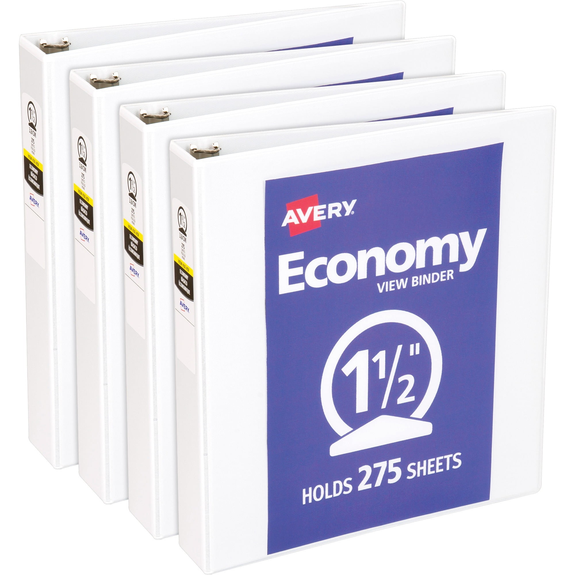 Avery G Economy View Binder 275 Sheet Capacity
