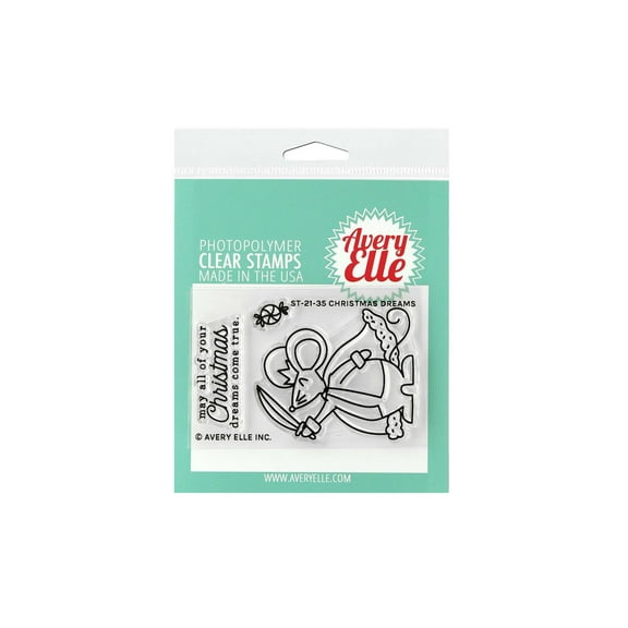 Avery Elle Clear Stamp Christmas Dreams