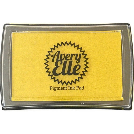 Avery Elle Pigment Ink Pad-Bamboo, Pk 3, Avery Elle