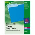 thumbnail image 1 of Avery  Filing Labels, Laser-Inkjet, .67 in. x 3.44 in., 450-PK, Clear, 1 of 1