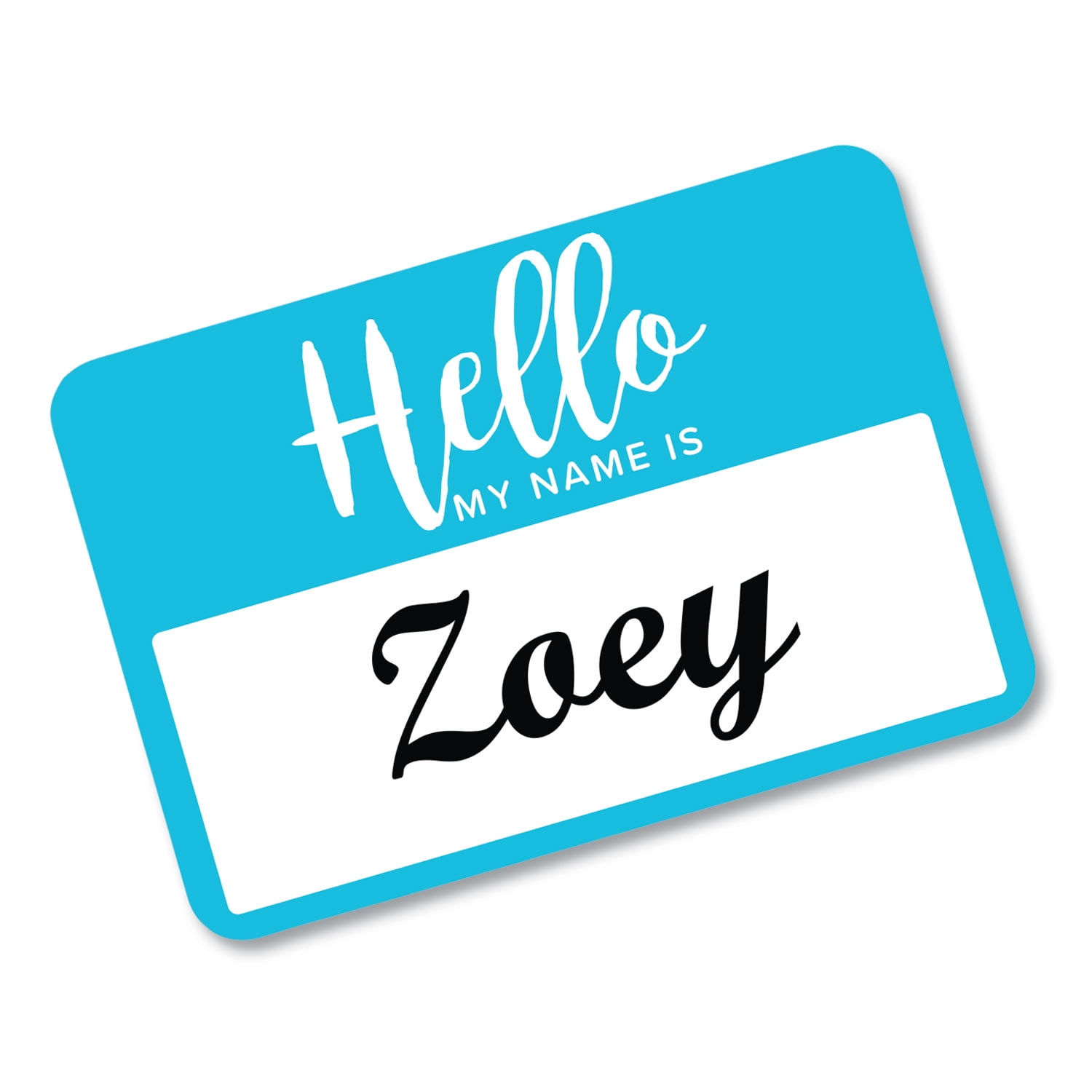 Avery flexible adhesive name badge labels hello walmart