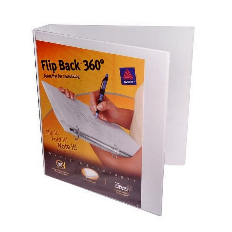 Binder that folds sale back