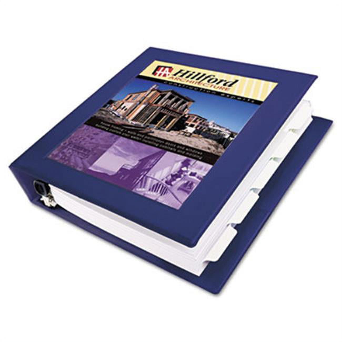 Avery Framed View Binder With One Touch Locking EZD Rings Navy Blue