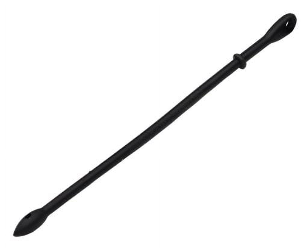 24 Duck Hunting Decoy Stretch Cords For J Hook Keel Weights – 2 Dozen Stretchee Cords, Black Rubber, Multi-Species