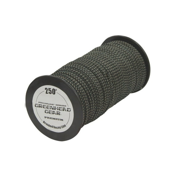 GHG Pro-Grade Braided Decoy Cord 250' Nylon Camo