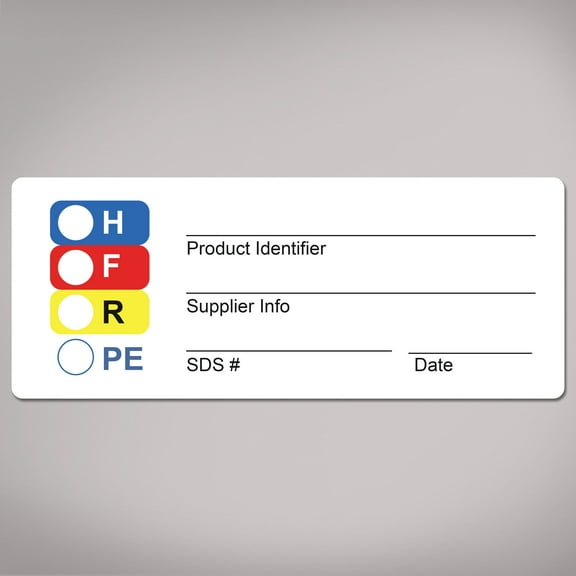Avery HMIS Secondary Container Labels, 1" x 2.5", 240 Labels