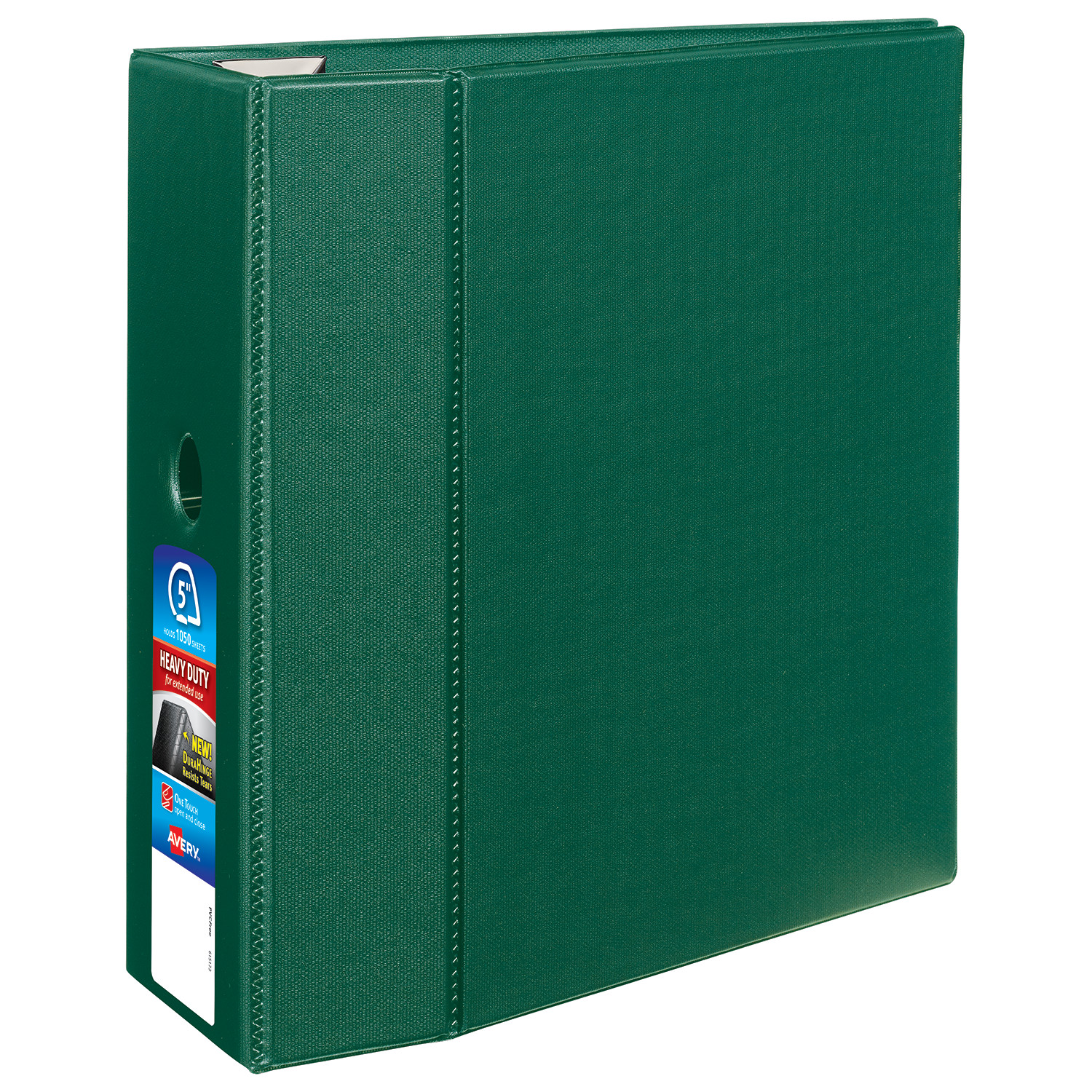 Avery HeavyDuty 3 Ring Binder, 5" One Touch EZD Rings, 2.3/4.8" Spine