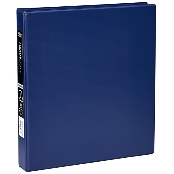 Avery Heavy-Duty Binder with 1 -Inch One Touch EZD Ring, Navy Blue, 1 Binder (79829)