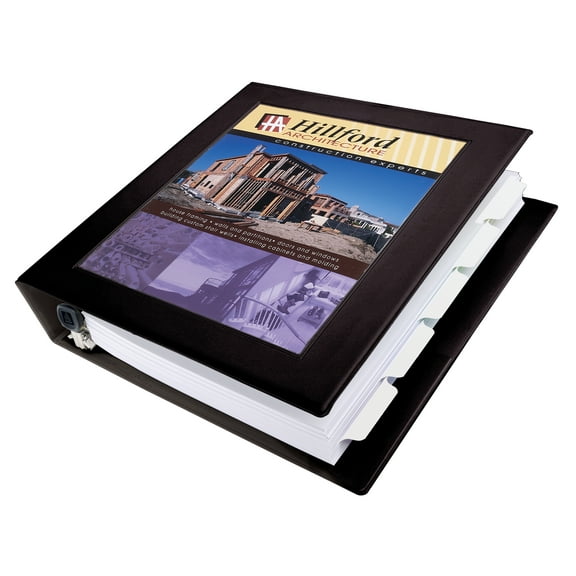 Avery Heavy-Duty Framed View 3-Ring Binder, 1.5" EZD Rings, Black