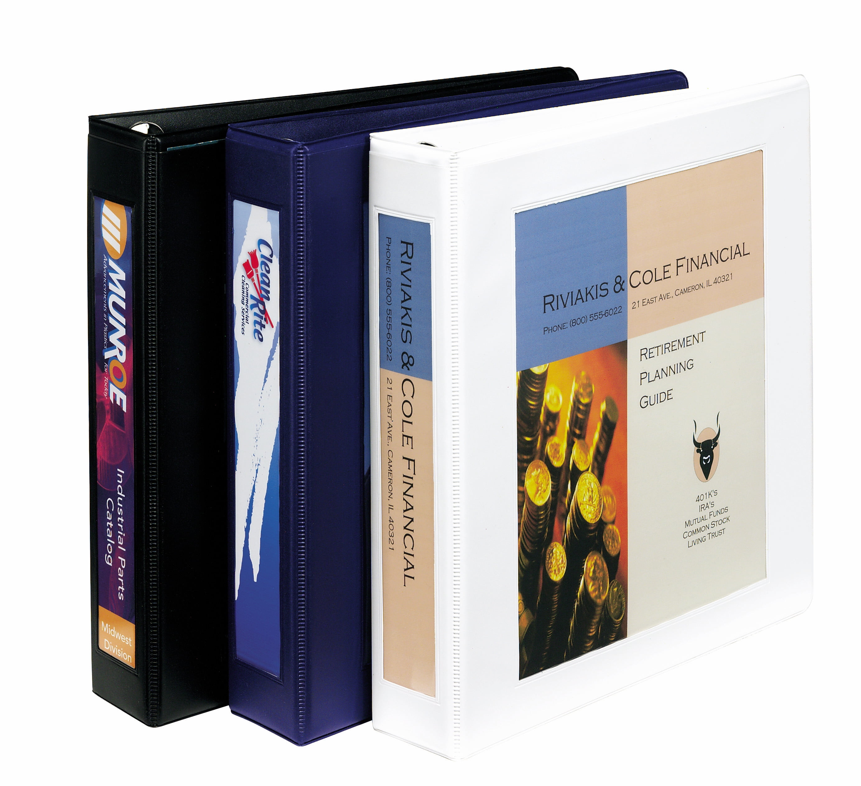 Avery Heavy-Duty Framed View 3-Ring Binder, 1.5" EZD Rings, White