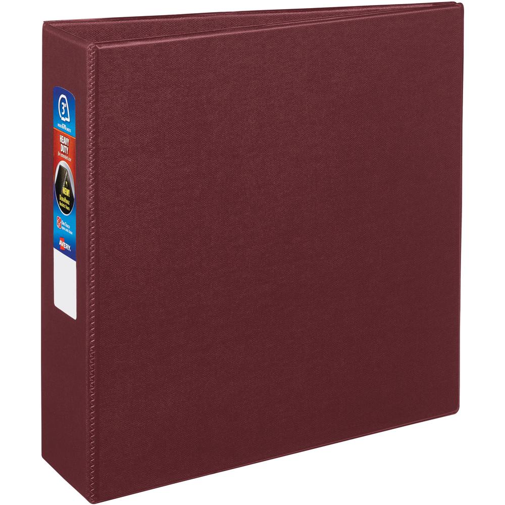 Avery® HeavyDuty Maroon 3" Binder (79363) Avery® HeavyDuty 3 Ring