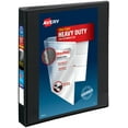 thumbnail image 1 of Avery Heavy Duty View Binder, 1", Black, Slant Ring, One-Touch, 250 Sheet Capacity, 1 Binder, 1 of 11