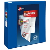 Avery Heavy Duty View Binder, 2", Blue, Slant Ring, One-Touch, 530 Sheet Capacity, 1 Binder
