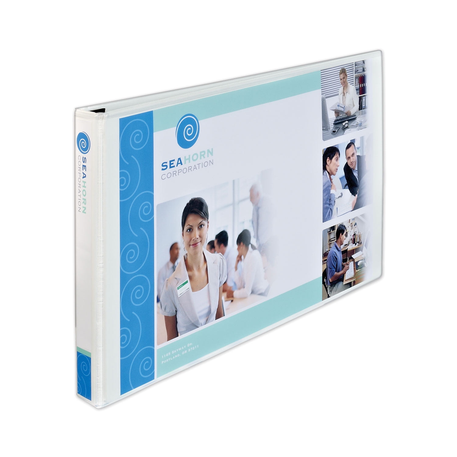 Avery Heavy-Duty View Binders, 3 Rings, 2" Capacity, 11x17, White