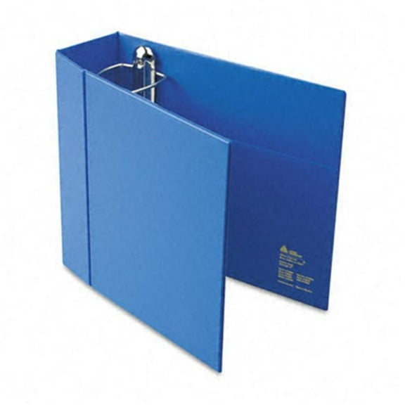 Avery Heavy-Duty Vinyl EZD Ring Reference Binder 4'' Capacity Blue