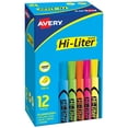 thumbnail image 1 of Avery Hi-Liter, Desk-Style, Assorted Colors, 12 Count (98034), 1 of 10