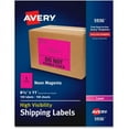 thumbnail image 1 of Avery-Dennison 5936 Neon Shipping Label44; Magenta, 1 of 7