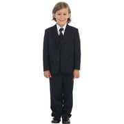 Avery Hill 5-Piece Boys 2-Button Dress Suit Tuxedo Set