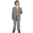thumbnail image 1 of Avery Hill 5-Piece Boy's 2-Button Dress Suit Tuxedo Set, 1 of 1