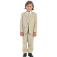 thumbnail image 1 of Avery Hill 5-Piece Boy's 2-Button Dress Suit Tuxedo Set, 1 of 1
