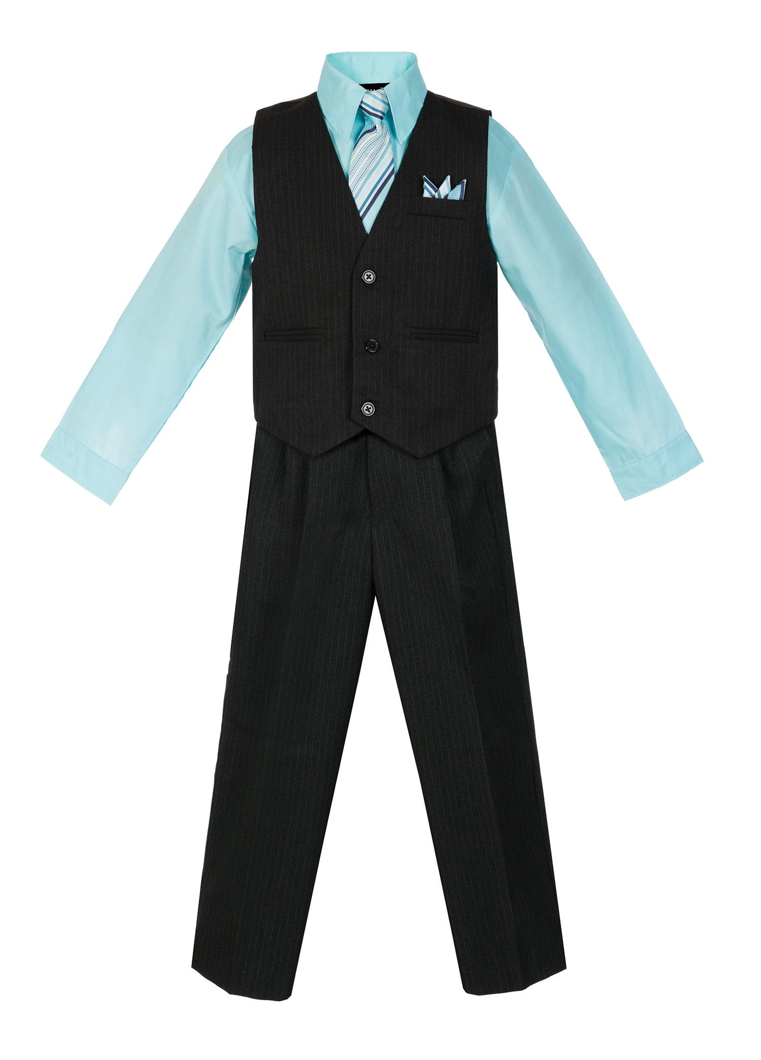 Boys White Vest Set (102)