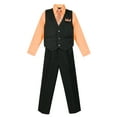 thumbnail image 1 of Avery Hill Boys 4 Piece Pinstripe Vest Set (Toddler, Little Boys, Big Boys), 1 of 4