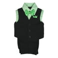 thumbnail image 1 of Avery Hill Boys' 4 Piece Vest Bowtie Colored Shirt Set (Baby, Toddler, Little & Big Boys), 1 of 2