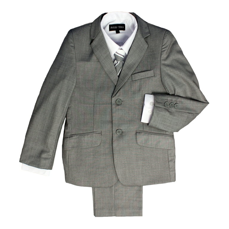 Avery Hill Boys Formal 5 Piece Suit With Shirt, Vest, and Tie
