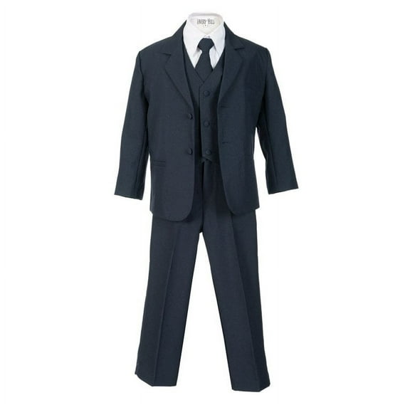 Avery Hill Boys Formal 5 Piece Suit with Shirt and Vest (Toddler, Little Boys, Big Boys)
