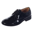 thumbnail image 1 of Avery Hill Boys Shiny or Matte Patent Leather Special Occasion Christening Shoes, 1 of 1