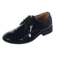 thumbnail image 1 of Avery Hill Boys Shiny or Matte Patent Leather Special Occasion Christening Shoes, 1 of 1