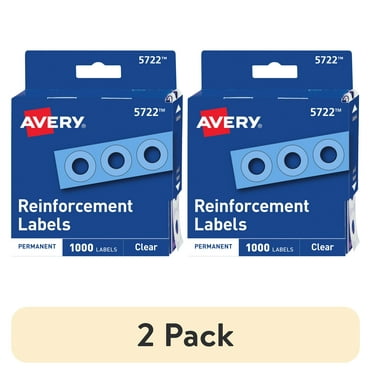 Avery Printable Bag Toppers with Bags, Permanent Adhesive, 1-3/4" x 5 ...
