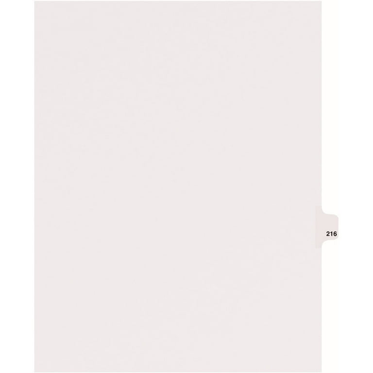 Avery Index Divider - 25 x Divider(s) - Side Tab(s) - Exhibit 22 - 1 Tab(s)/Set - 8.5 Avery Index Divider - 25 x Divider(s) - Side Tab(s) - Exhibit 22 - 1 Tab(s)/Set - 8.5