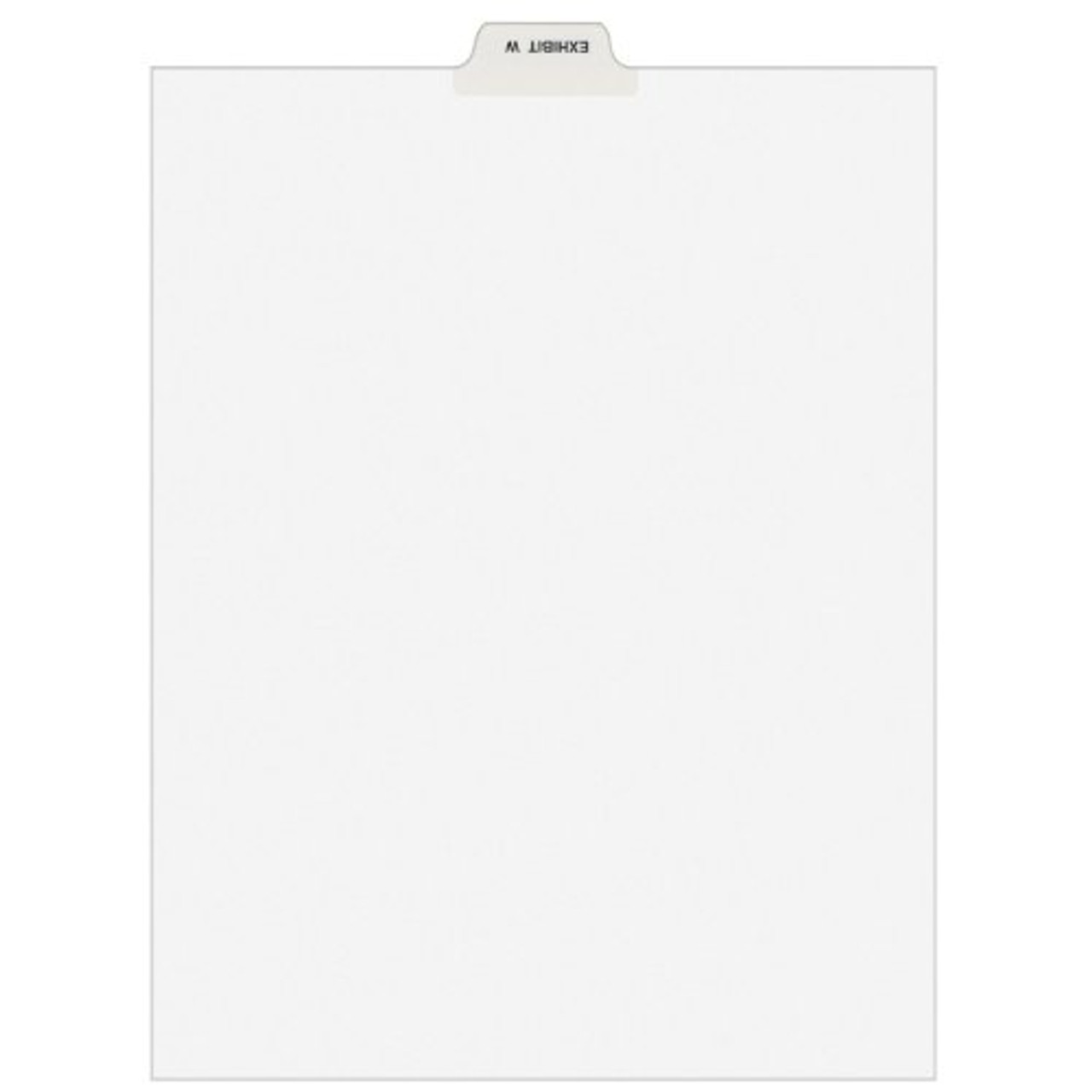 Avery Individual Bottom Tab Legal Exhibit Dividers Printedexhibit W