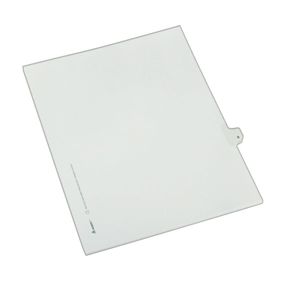 Avery Individual Legal Dividers Allstate Style, Letter Size, Side Tab #9 (82207)