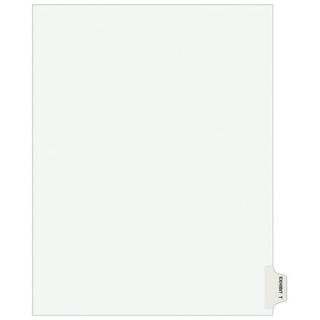Avery Individual Legal Dividers Avery Style, Letter Size, Side Tab EXHIBIT T (1390)
