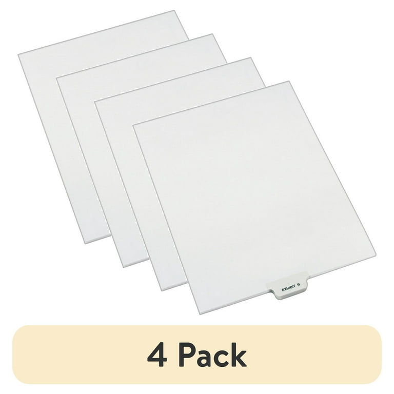 Avery Individual Legal Exhibit Dividers - Avery Style - 1 Printed Tab(s) - Character - J - 8.5 Avery Individual Legal Exhibit Dividers - Avery Style - 1 Printed Tab(s) - Character - J - 8.5