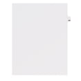 thumbnail image 1 of Avery Individual Legal Dividers Style, Letter Size, Side Tab #230 (82446) 25 x Divider(s) - Side Tab(s) - 230 - 1 Tab(s)/Set - 8.5" Divider Width x 11" Divider Length - Legal - White Paper Divide, 1 of 6
