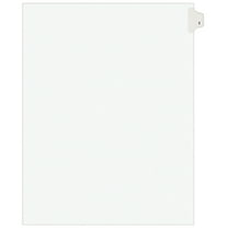 Avery Individual Legal Exhibit Dividers, Avery Style, #1, Side Tab, Letter Size, Pack of 25 (11911)