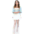 thumbnail image 1 of Avery Jae Clementine (Corset) Life Size Cutout. Standee., 1 of 8