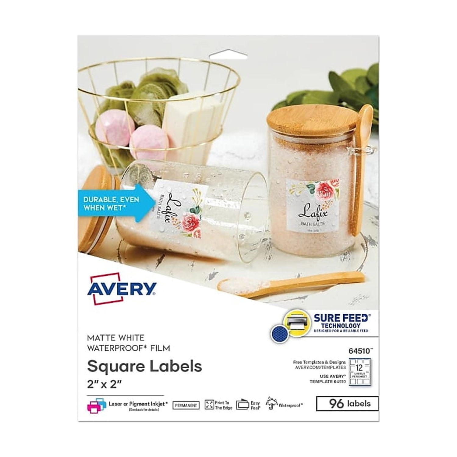 Avery Laser/Inkjet Multipurpose Label 2