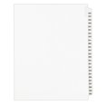 thumbnail image 1 of Avery Legal Paper Divider, Avery Style, White, 326-350 (01343), 1 of 6
