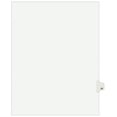 thumbnail image 1 of Avery Legal Paper Divider, Avery Style, White, Side Tab 20 (01020), 1 of 7
