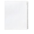 thumbnail image 1 of Avery Legal Pre-Printed Paper Divider Collated Set 76-100 Tabs White Allstate Style Letter Size, 1 of 2