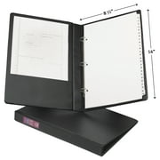 Avery Legal-Size Durable 3 Ring Binder, 1" Round Rings, Black (06400)