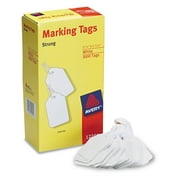 Avery Marking Tags, Strung, 2-3/4" x 1-11/16", 1,000 Tags (12201)