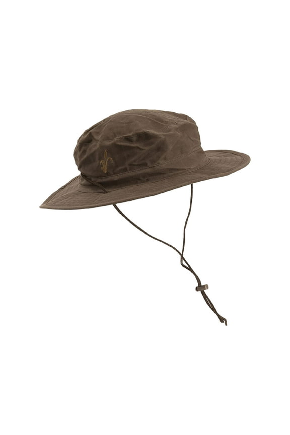 Mens Heritage Bucket Hat Large Marsh Brown