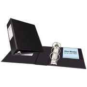 Avery Mini Binder, 2" Round Rings, Black Binder (27554)